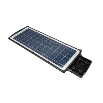 Solar LED garden lights with solar panels